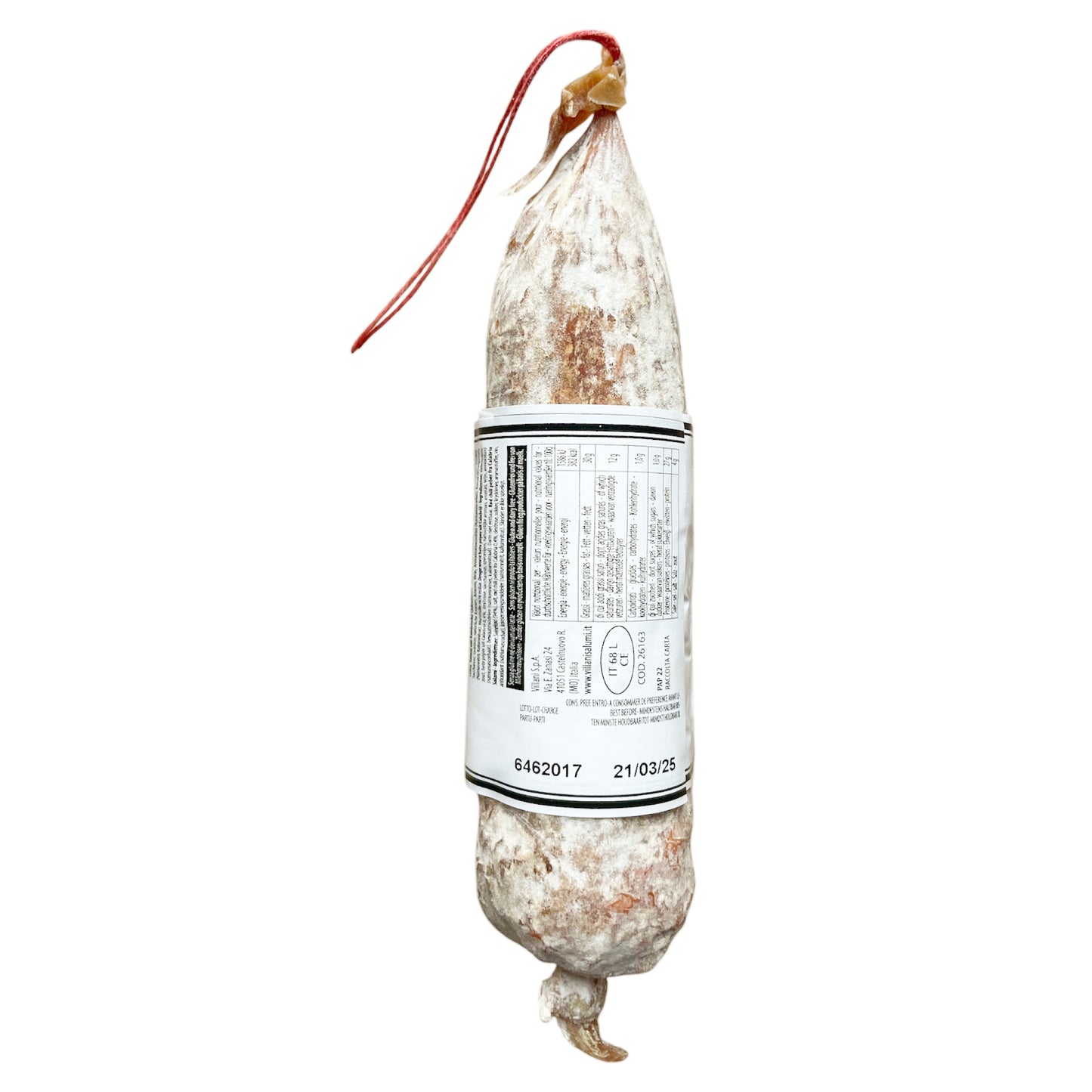 Villani - Peperoncino-Chili-Pfeffer Salami - 240 g
