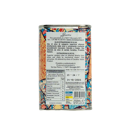 MOSAICO Lamantea Extra Natives Olivenöl EVO Kollektion 250ml - Trueffelfreunde