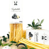 Tagliatelle Eiernudeln mit schwarzen Trüffeln - Trueffelfreunde