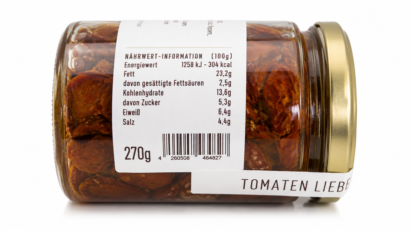 Tomaten Liebe - Italienische Antipasti - 270 g