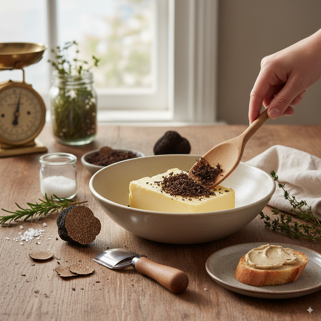 Trüffelbutter selber machen: So gelingt die Delikatesse zu Hause