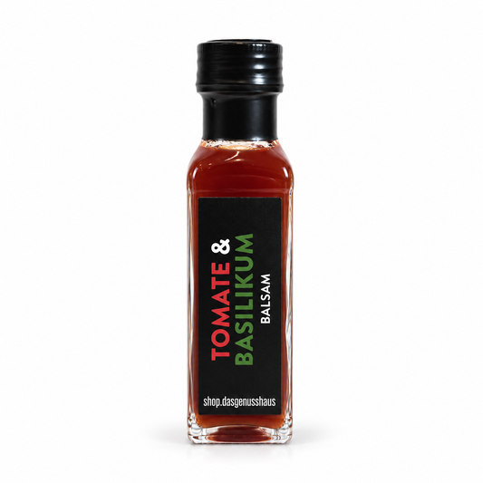 Tomate & Basilikum Balsam Essigzubereitung Premium – 100 ml
