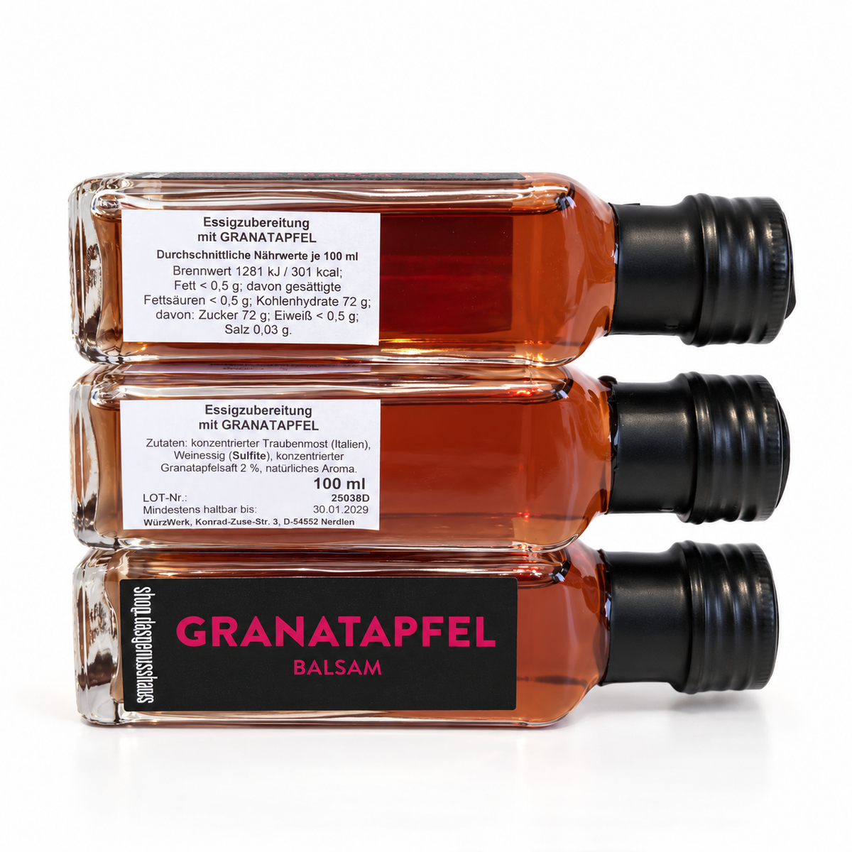 Granatapfel Balsam Essigzubereitung Premium – 100 ml