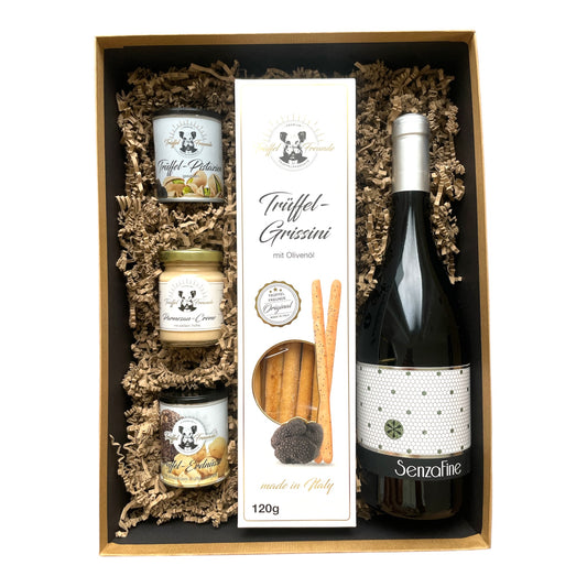 Trüffelfreunde – Geschenkbox „Aperitivo SenzaFine“