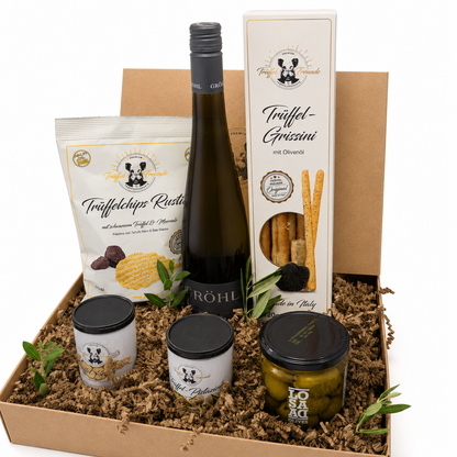 Geschenkbox „Aperitivo con Vino Tedesco“
