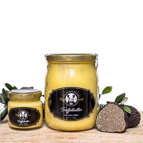 Black Label Trüffelbutter 450 Gramm Gastro XL Glas - Trueffelfreunde