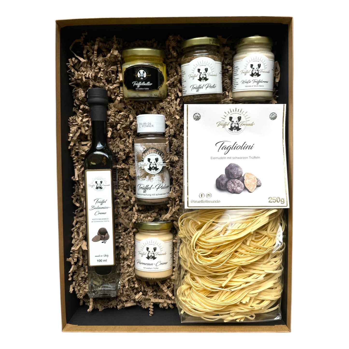 Trüffelfreunde – Geschenkbox „Ferragosto“