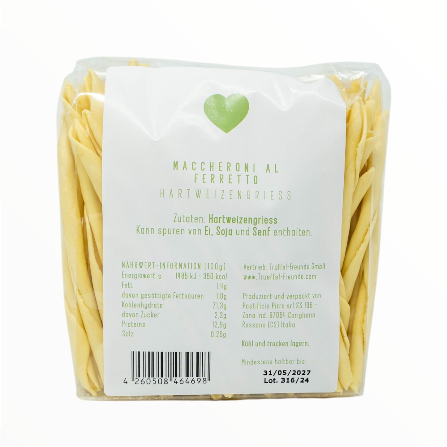 Pasta Liebe Maccheroni - Trüffelfreunde