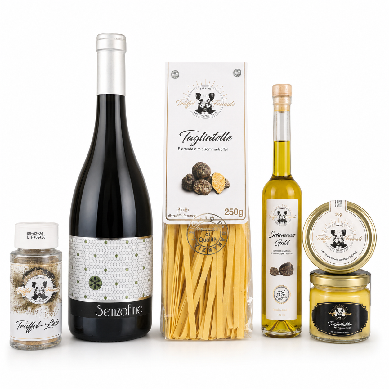 Trüffelfreunde – Trüffelgenuss‑Set – Das perfekte Set für ein Abendessen zu zweit