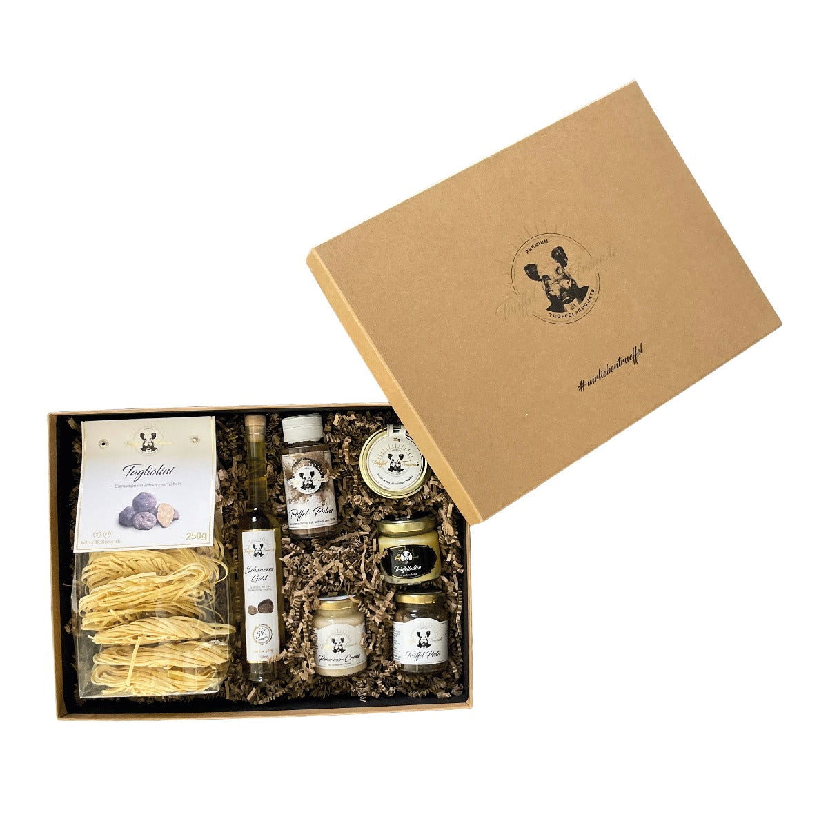 Geschenk Box leer zum selber befüllen für alle Gelegenheiten (groß) - Trueffelfreunde