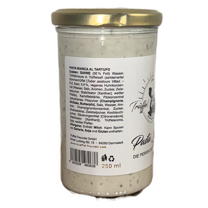 Trüffelfreunde - Pasta Bianca - Trüffelsauce - 250 ml