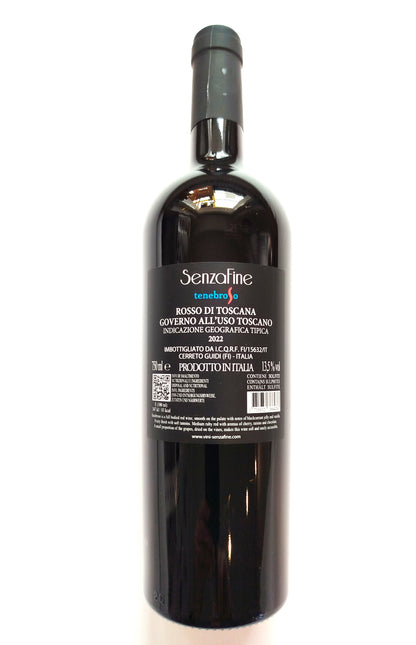 SenzaFine – Tenebroso Rosso Governo all’uso Toscana IGT - Rotwein -  0,75 l