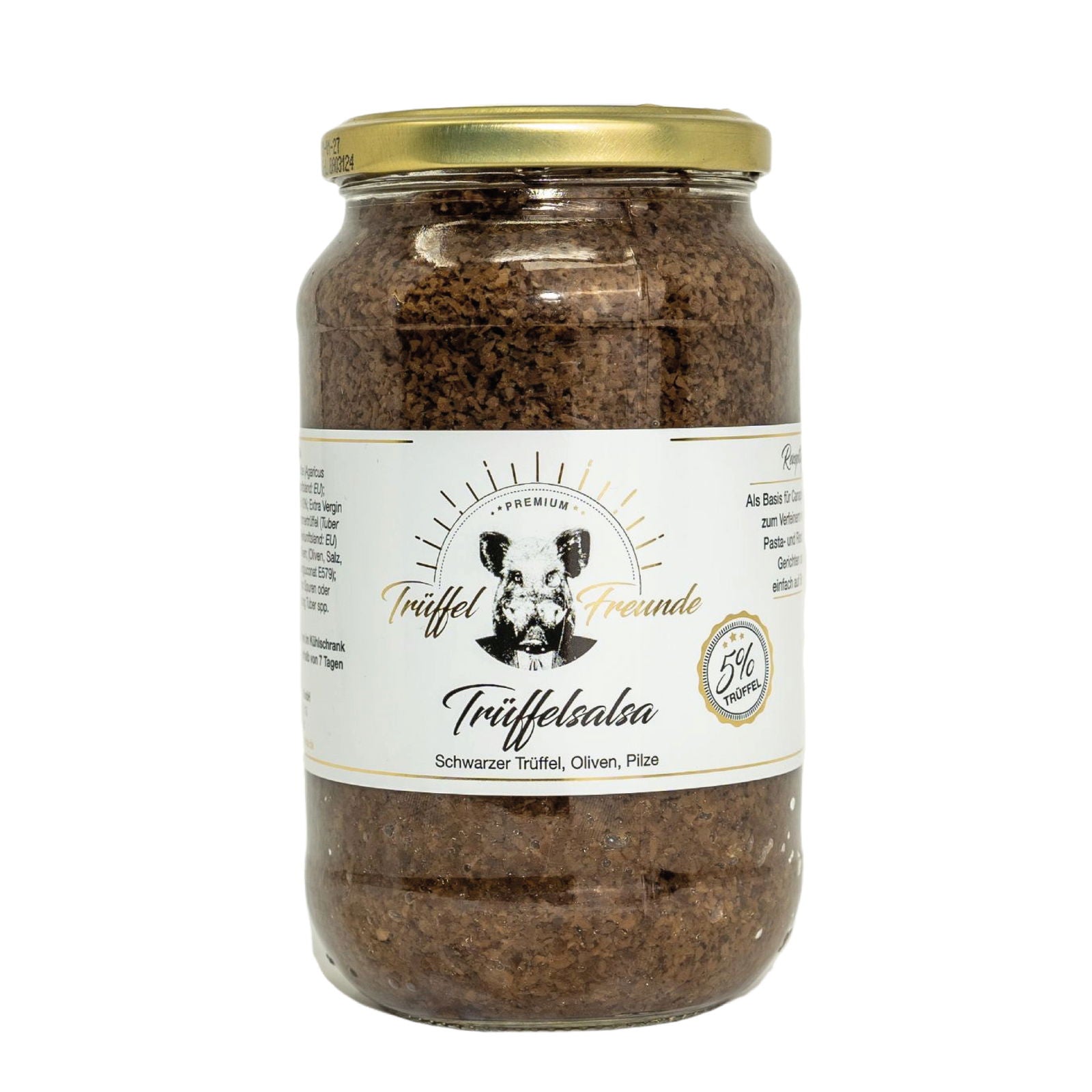 Trüffelsalsa 500 Gramm Gastro XL Glas - Trueffelfreunde