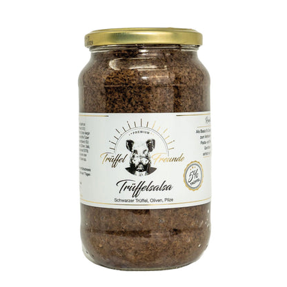 Trüffelsalsa 500 Gramm Gastro XL Glas - Trueffelfreunde
