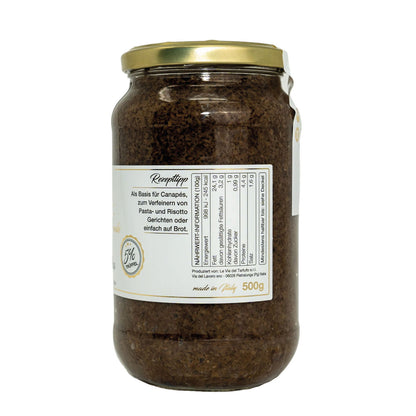 Trüffelsalsa 500 Gramm Gastro XL Glas - Trueffelfreunde