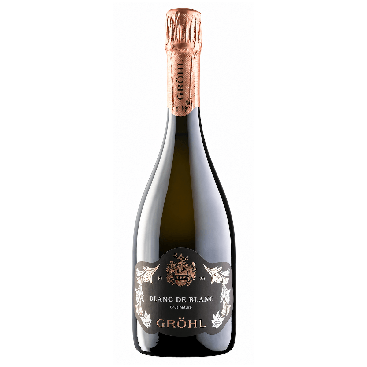 Gröhl - Blanc de blanc Sekt Brut Nature - 0,75 l